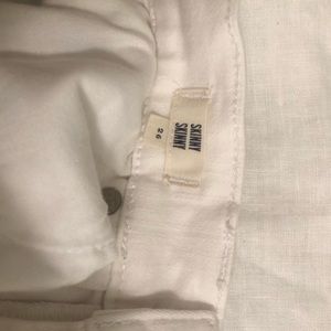Madewell White Skinny Skinny Jeans